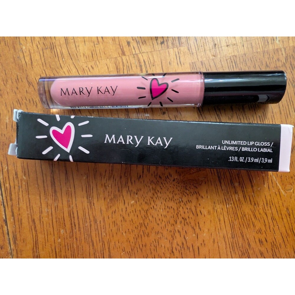 Mary Kay Unlimited Lip Gloss Confident Pink Liquid 0.13 fl oz 169299